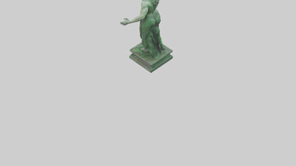 3D model Ceramic Wall Sculpture VR / AR / low-poly