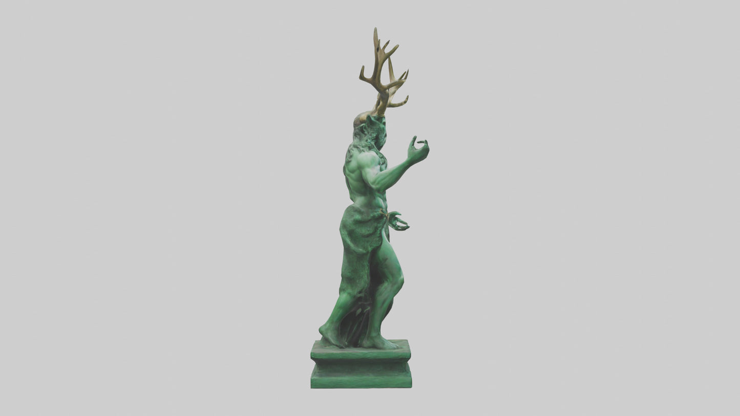 3D model Ceramic Wall Sculpture VR / AR / low-poly