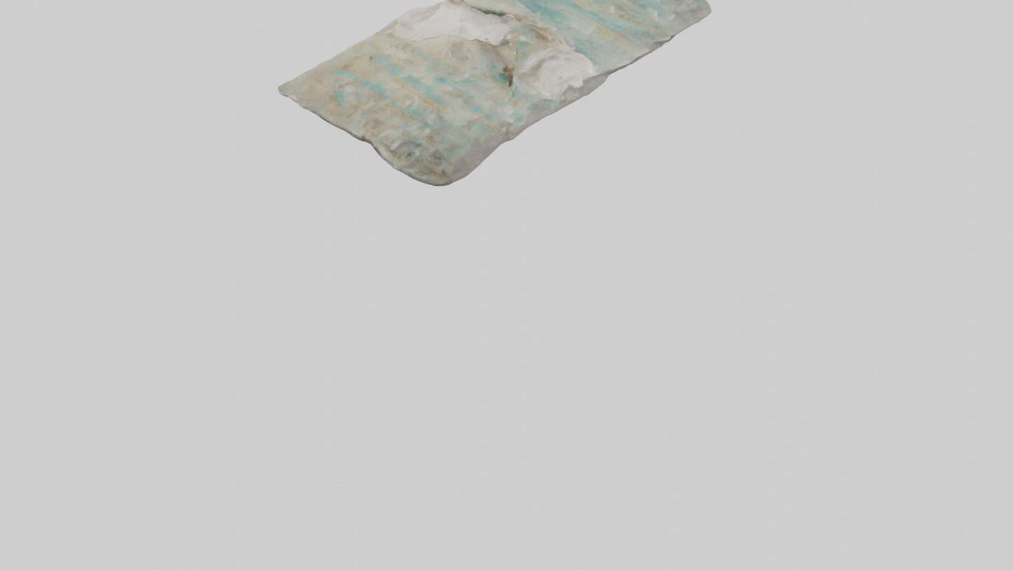 3D model Ceramic Wall Sculpture VR / AR / low-poly