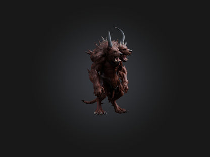 3D model Cerberus VR / AR / low-poly