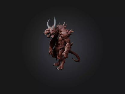 3D model Cerberus VR / AR / low-poly