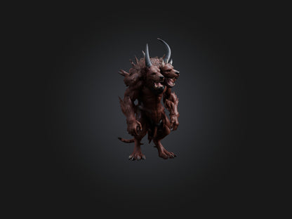 3D model Cerberus VR / AR / low-poly