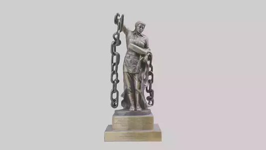 Chain of Freedom Statue Model VR / AR / low-poly