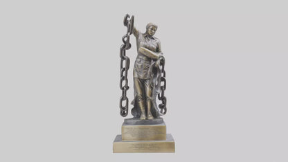 Chain of Freedom Statue Model VR / AR / low-poly