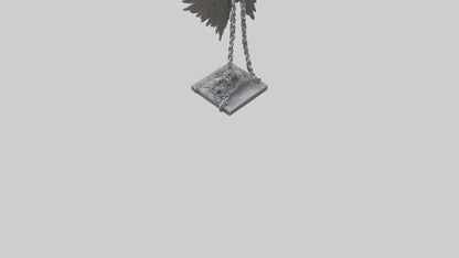 Chains to Wings statue model 2 3D model