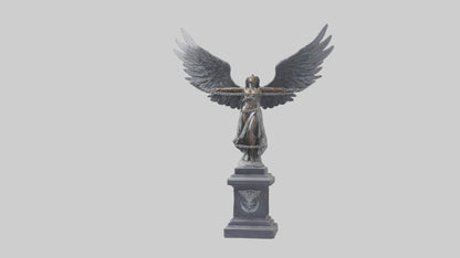 Chains to Wings statue model 2 3D model