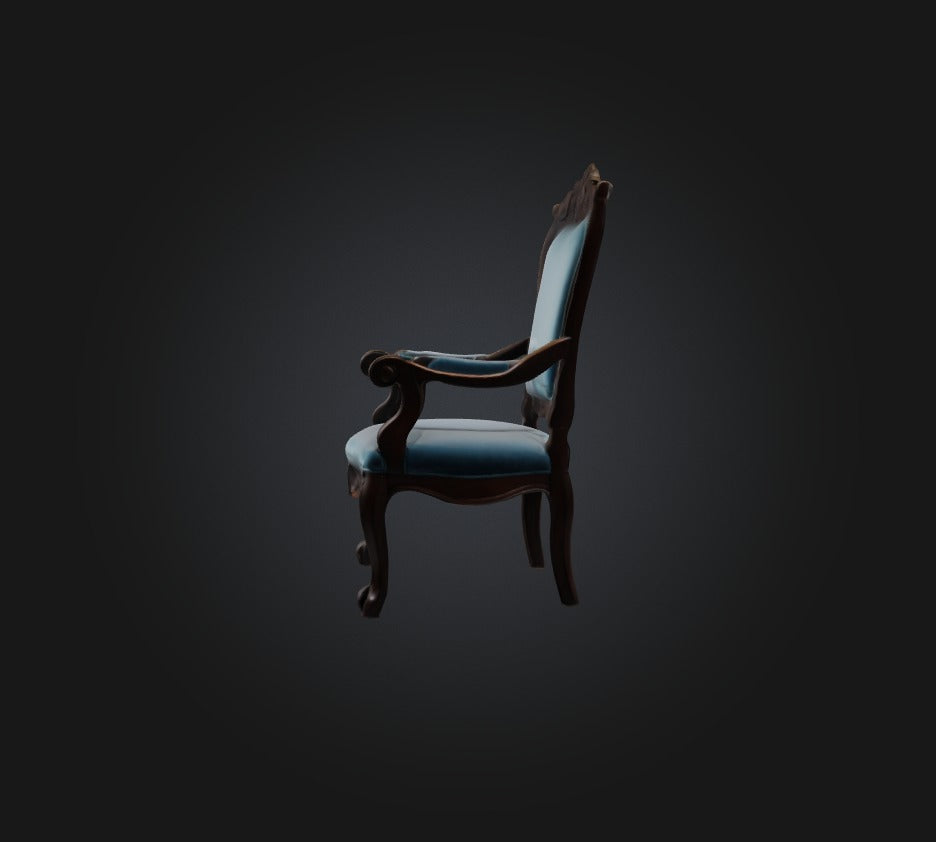 3D model chair  VR / AR / low-poly