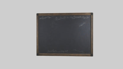 3D model Chalkboard Wall VR / AR / low-poly
