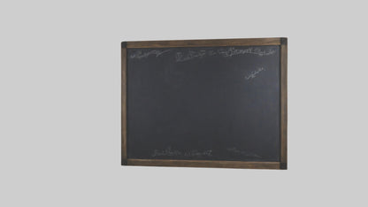 3D model Chalkboard Wall VR / AR / low-poly