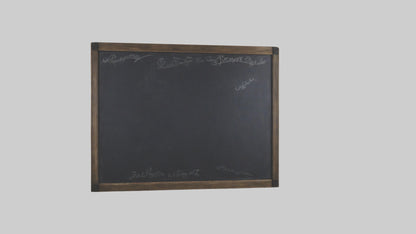 3D model Chalkboard Wall VR / AR / low-poly