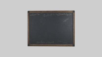 3D model Chalkboard Wall VR / AR / low-poly