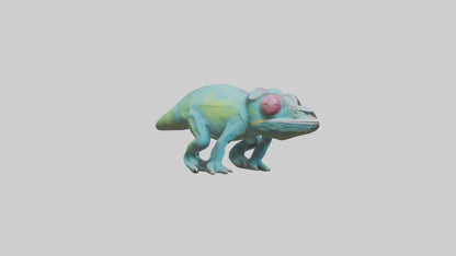 3D model Chameleon Eyes Model VR / AR / low-poly