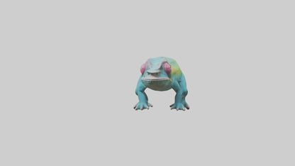 3D model Chameleon Eyes Model VR / AR / low-poly