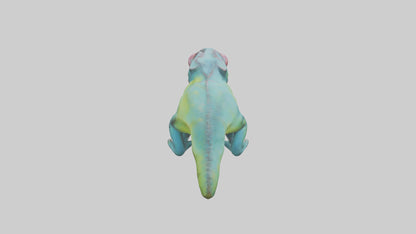 3D model Chameleon Eyes Model VR / AR / low-poly