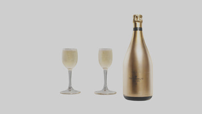 Champagne model VR / AR / low-poly