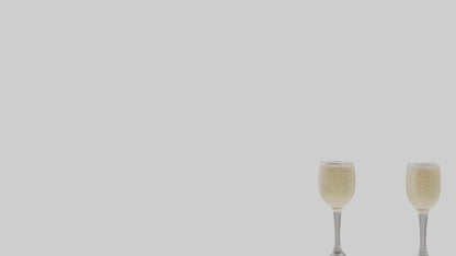 Champagne model VR / AR / low-poly