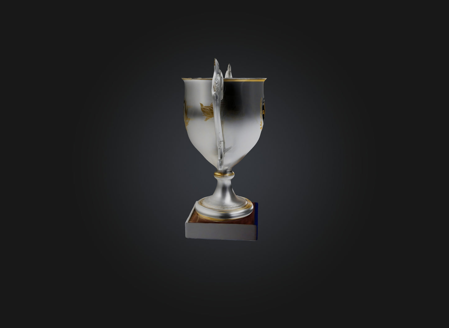 3D model championship cup VR / AR / low-poly