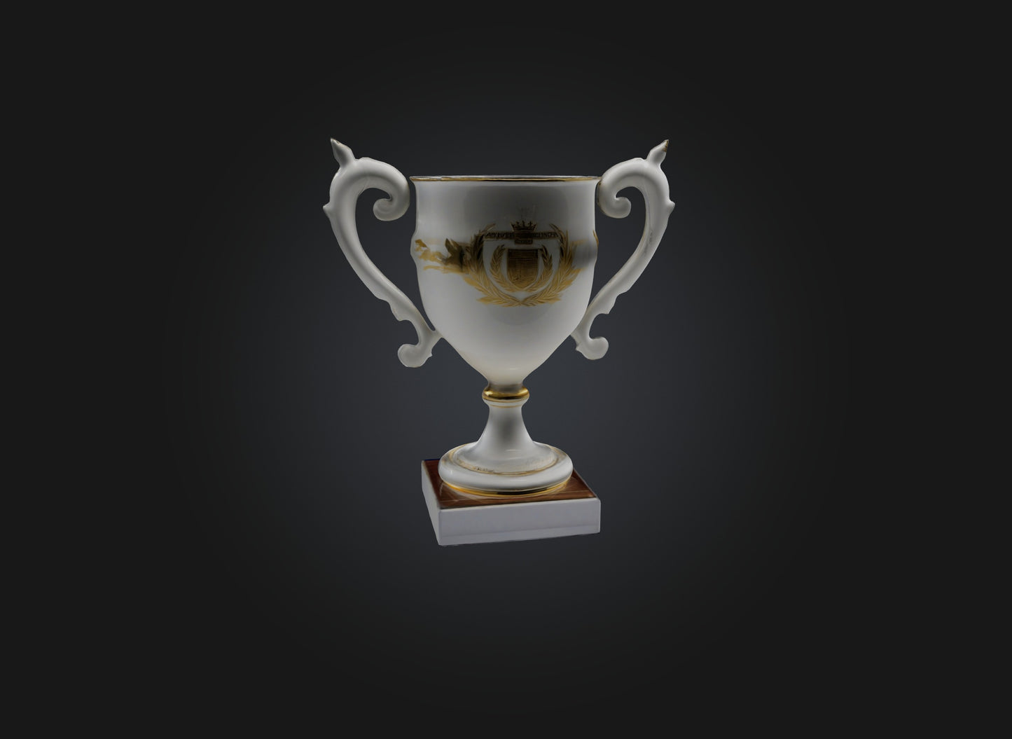 3D model championship cup VR / AR / low-poly