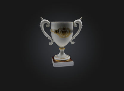 3D model championship cup VR / AR / low-poly