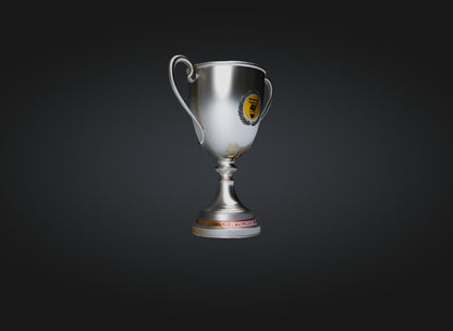 3D model championship cup model VR / AR / low-poly