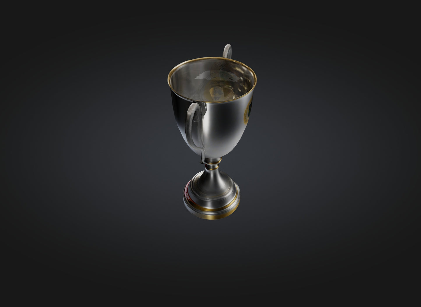 3D model championship cup model VR / AR / low-poly