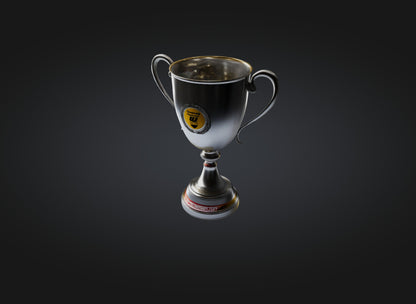 3D model championship cup model VR / AR / low-poly