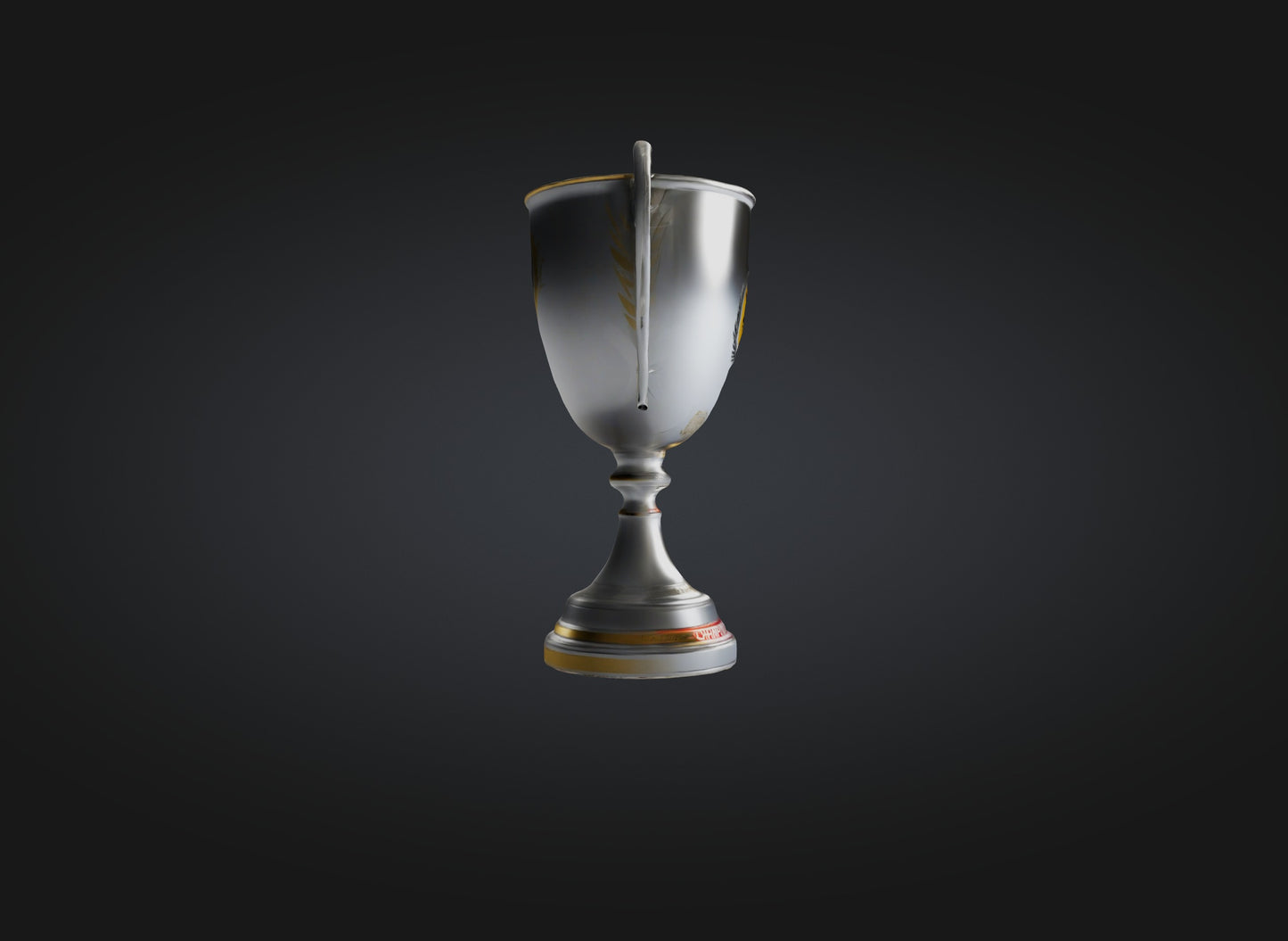 3D model championship cup model VR / AR / low-poly