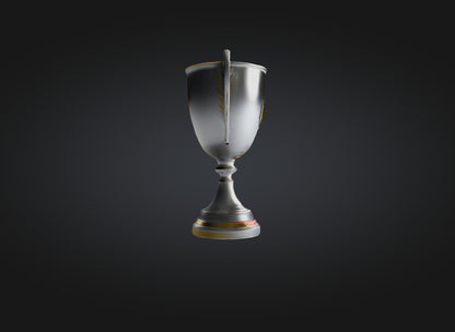 3D model championship cup model VR / AR / low-poly