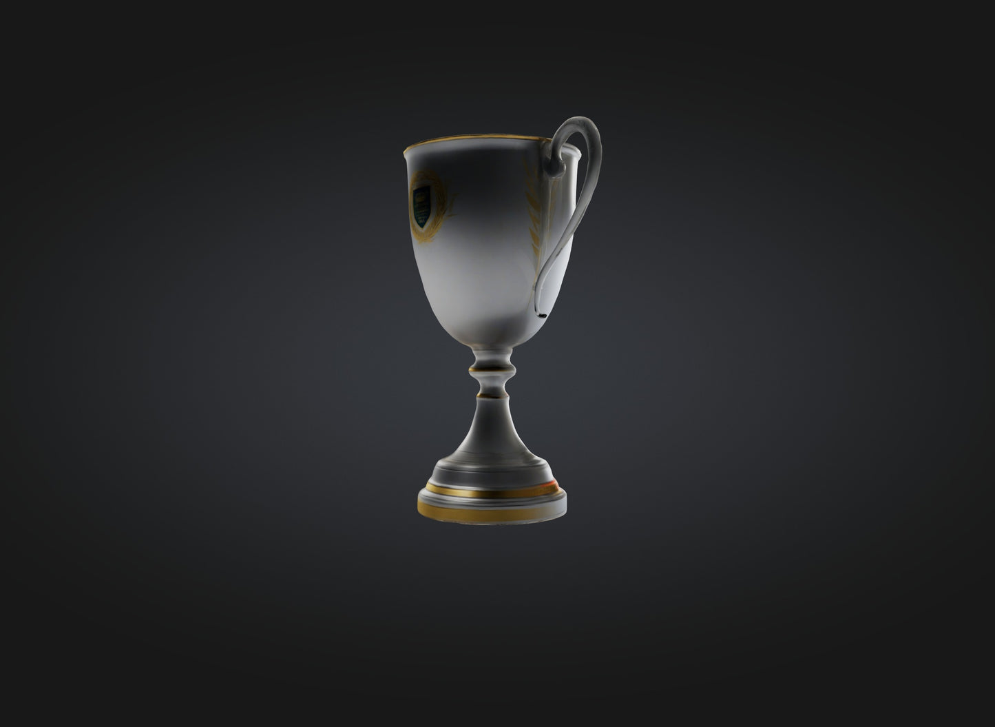 3D model championship cup model VR / AR / low-poly