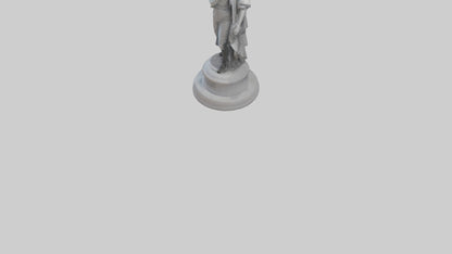 Change statue model 3D model