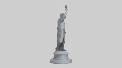 Change statue model 3D model