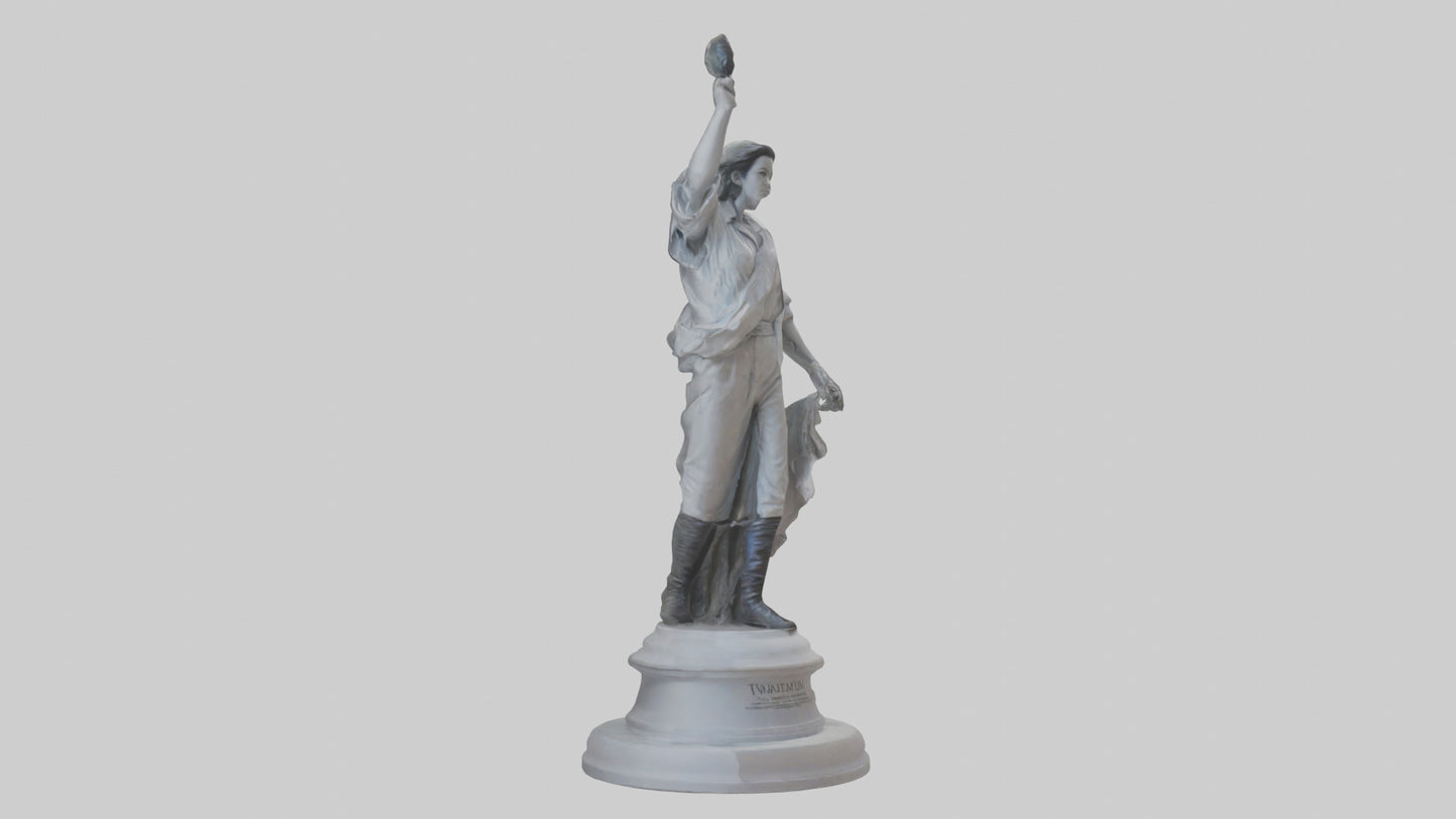 Change statue model 3D model