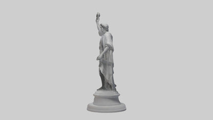 Change statue model 3D model