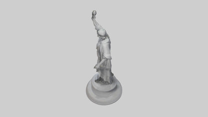 Change statue model 3D model