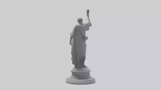 Change statue model 3D model