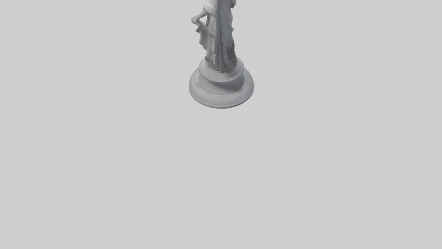 Change statue model 3D model