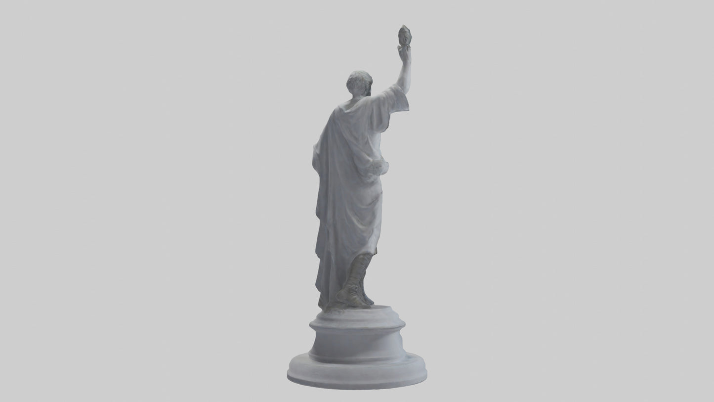 Change statue model 3D model