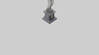 Charity Statue model 3D model