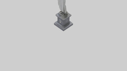 Charity Statue model 3D model