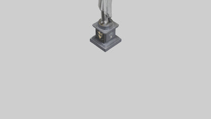 Charity Statue model 3D model