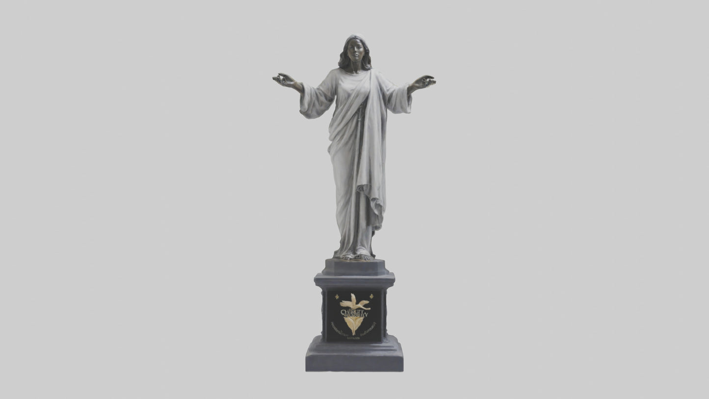 Charity Statue model 3D model