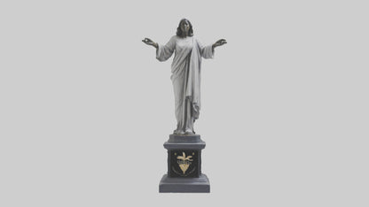 Charity Statue model 3D model