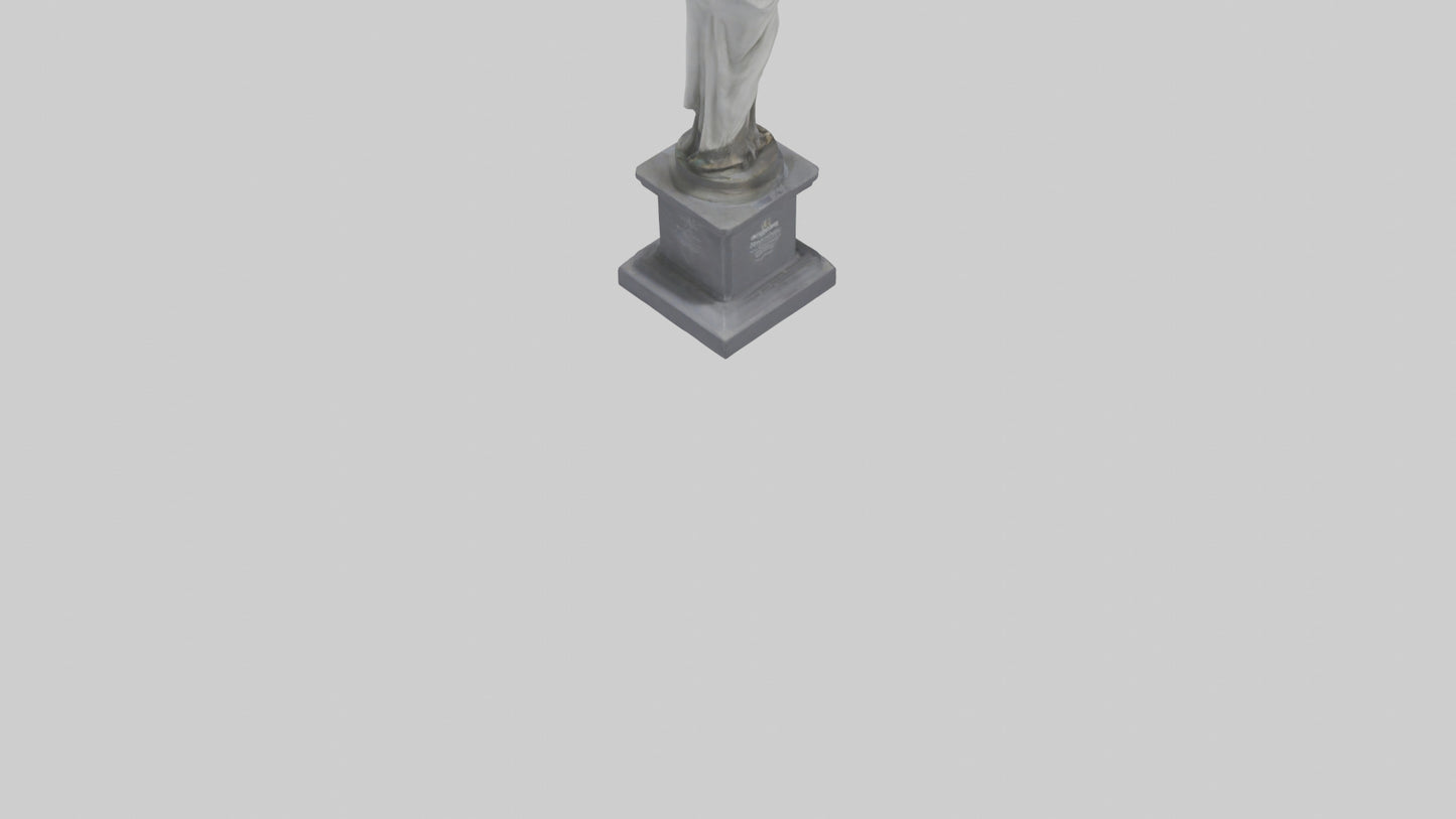 Charity Statue model 3D model