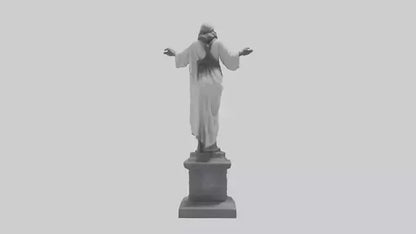 Charity Statue model 3D model