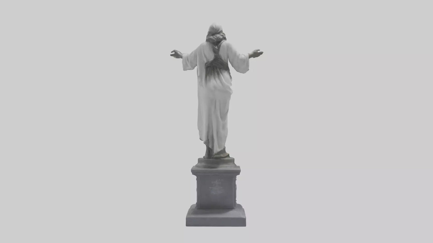 Charity Statue model 3D model