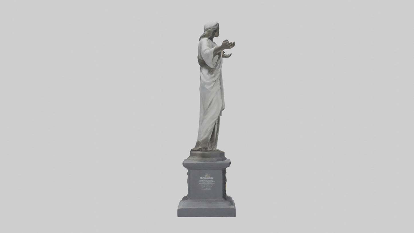 Charity Statue model 3D model