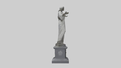 Charity Statue model 3D model