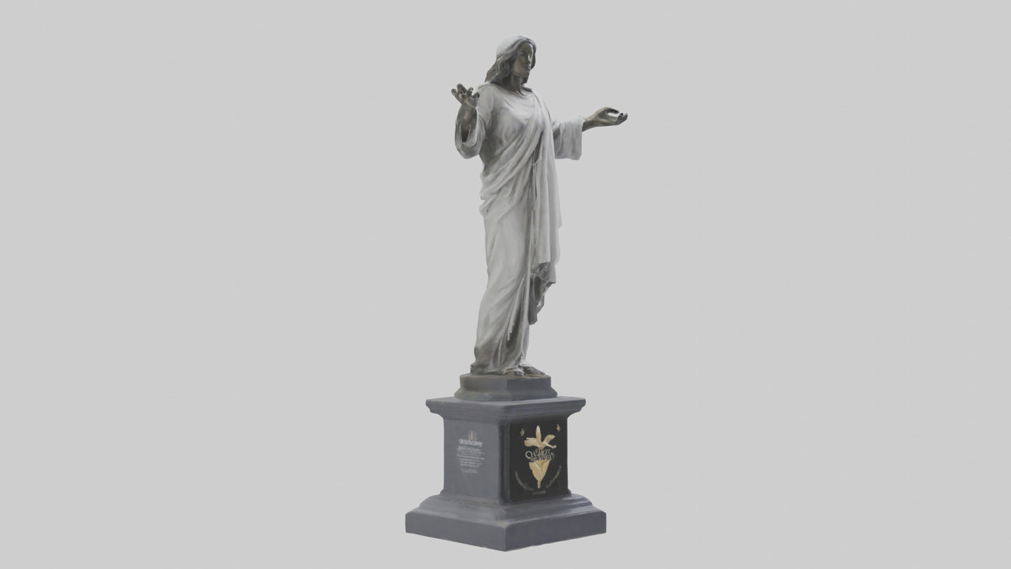 Charity Statue model 3D model
