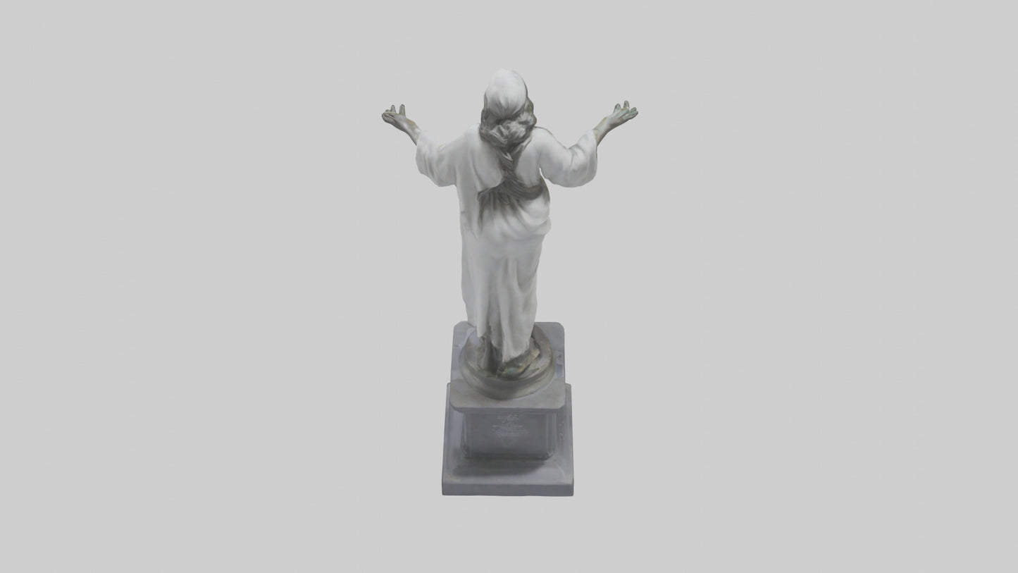 Charity Statue model 3D model