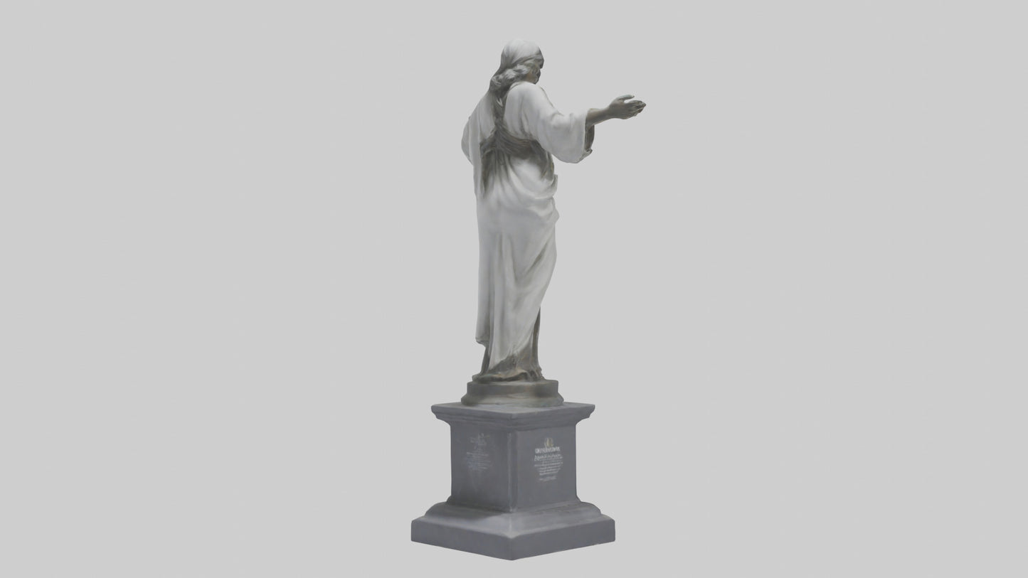 Charity Statue model 3D model